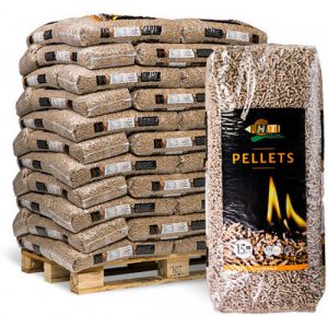 Pellets zum Heizen . 15 Kg sack